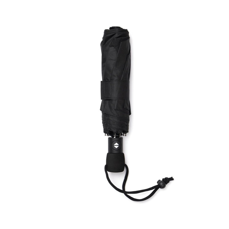 Load image into Gallery viewer, Nordic Drift Trail 23" AWARE™ RPET Auto open Close UPF 50+ p - Custom Wood DesignsNordic Drift 23-inch auto-open UPF 50+ umbrella with trail-inspired design, lightweight RPET material, and compact close feature.UmbrellasND160.0001rPET,Fibreglassblack