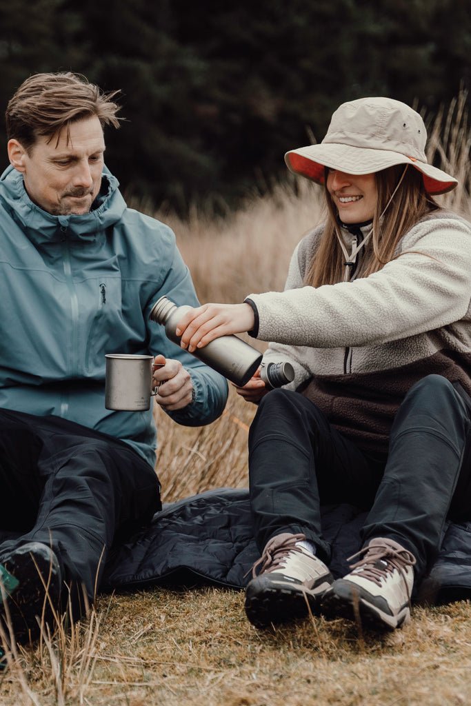 Load image into Gallery viewer, Nordic Drift Trail Ultra Light Titanium 600ml Water Bottle - Custom Wood DesignsNordic Drift Ultra Light Titanium 600ml water bottle with sleek design and secure lid, ideal for outdoor hydration.DrinkwareND340.0002Titanium,Polypropylenesilver