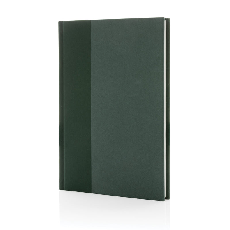 Load image into Gallery viewer, Kraft A5 notebook pack of 25 Green Custom Wood Designs __label: Multibuy off-white-kraft-a5-notebook-pack-of-25-53613752713559