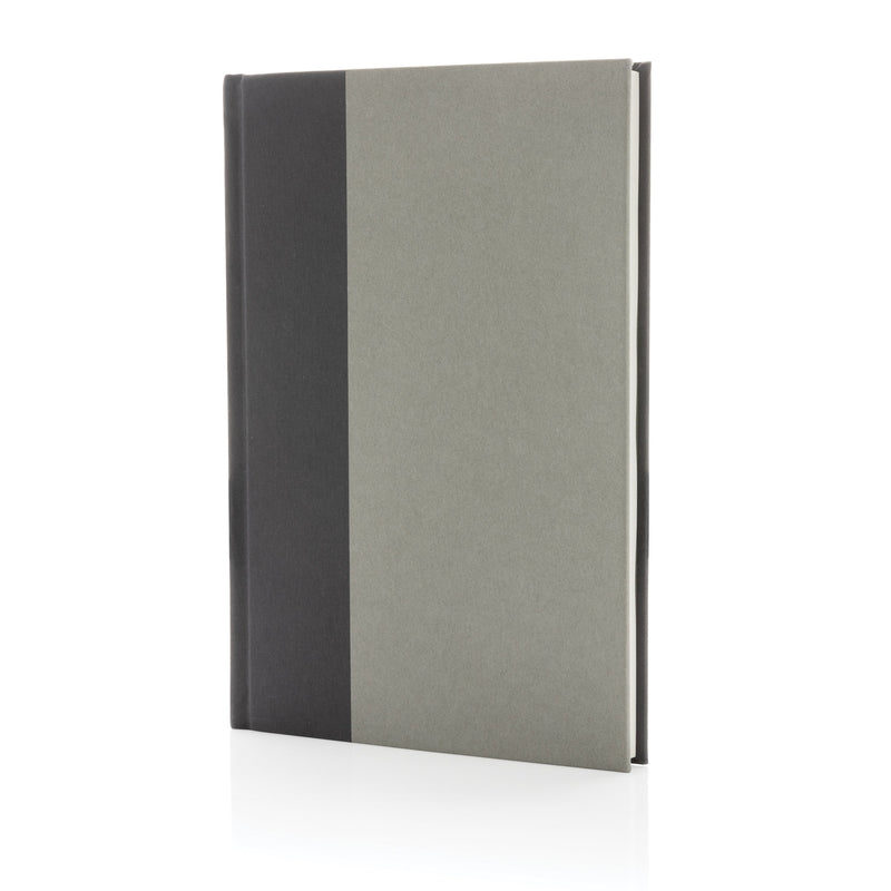 Load image into Gallery viewer, Kraft A5 notebook pack of 25 Grey Custom Wood Designs __label: Multibuy off-white-kraft-a5-notebook-pack-of-25-53613753237847