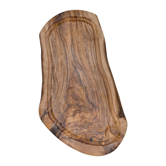 Olive wood board 35-40x17cm pack of 25 Custom Wood Designs __label: Multibuy olivewoodboard35x17cmcustomwooddesignsrestaurantpromobrandedlogo