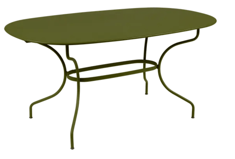 Load image into Gallery viewer, Fermob OPÉRA+ Oval outdoor metal table, 160 x 90 cm, six-seater with a modern design and durable finish.