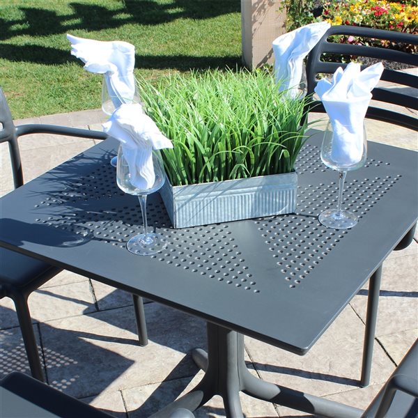 Load image into Gallery viewer, Nardi Clip 80 Outdoor Table outdoor furniture Custom Wood Designs Outdoor outdoor-furniture-bianco-nardi-clip-80-outdoor-table-51582293442903