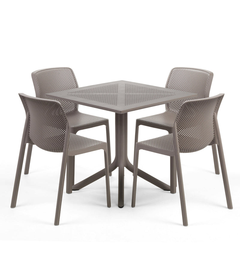 Load image into Gallery viewer, Nardi Clip 80 Outdoor Table outdoor furniture Custom Wood Designs Outdoor outdoor-furniture-bianco-nardi-clip-80-outdoor-table-53613109018967