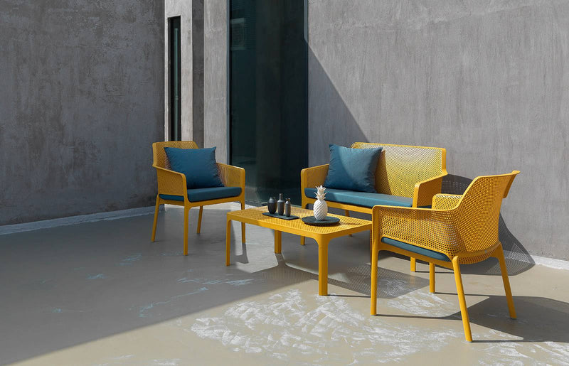 Load image into Gallery viewer, Nardi Net Outdoor Table 100cm outdoor furniture Custom Wood Designs Outdoor outdoor-furniture-bianco-nardi-net-outdoor-table-100cm-51584982745431