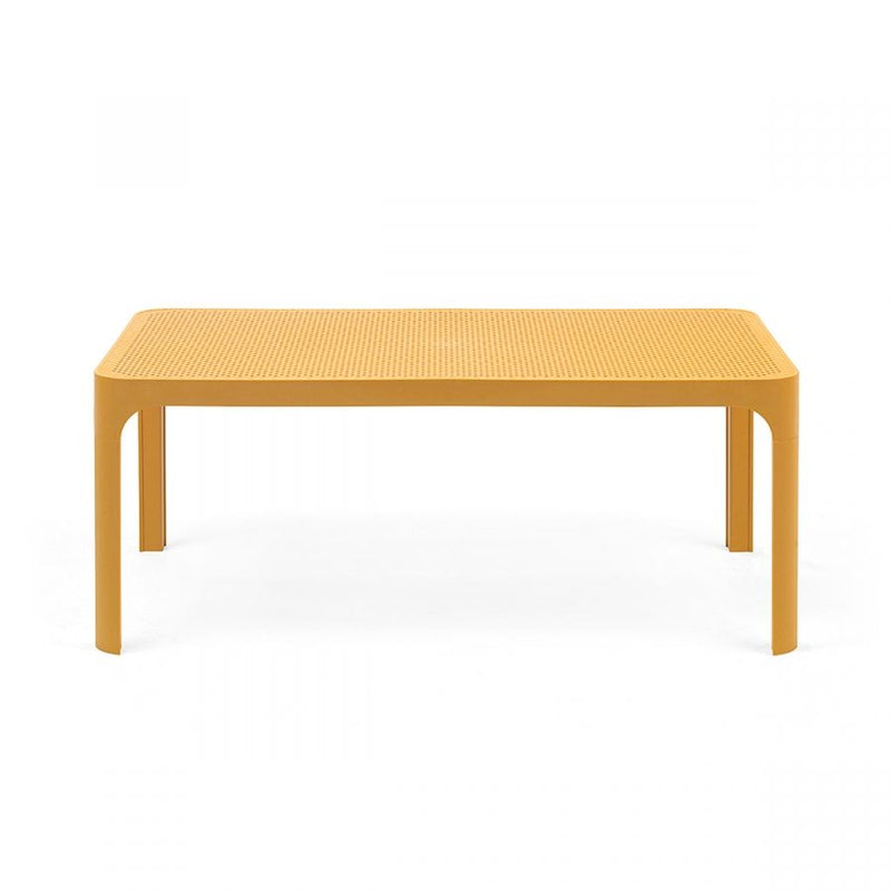 Load image into Gallery viewer, Nardi Net Outdoor Table 100cm SENAPE outdoor furniture Custom Wood Designs Outdoor outdoor-furniture-bianco-nardi-net-outdoor-table-100cm-53613126123863