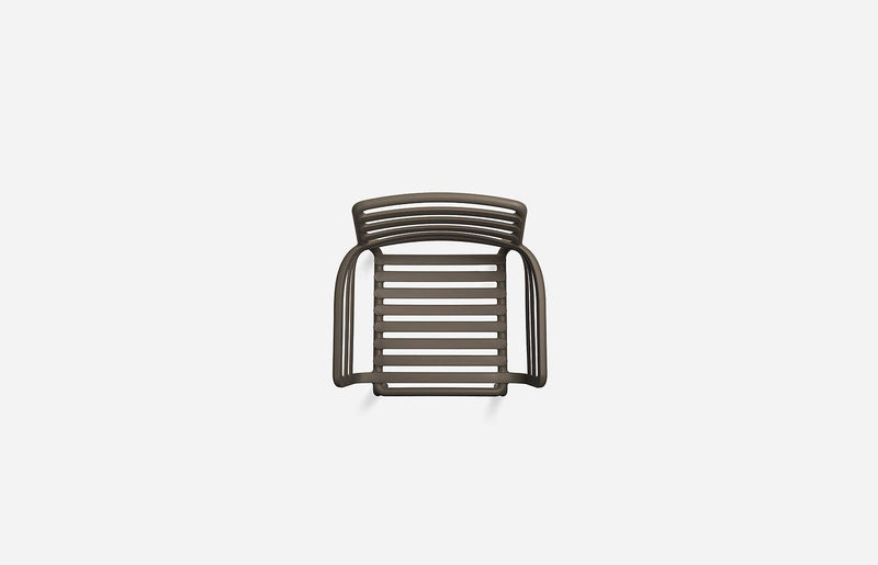 Load image into Gallery viewer, Nardi Doga outdoor armchair with woven design and curved armrests, ideal for stylish outdoor furniture.