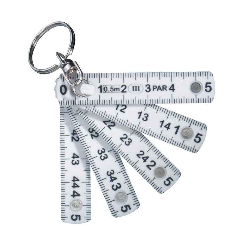 Load image into Gallery viewer, Mini folding rule from XD Collection, a compact measuring tool with foldable design for precise measurements in tools and torches.