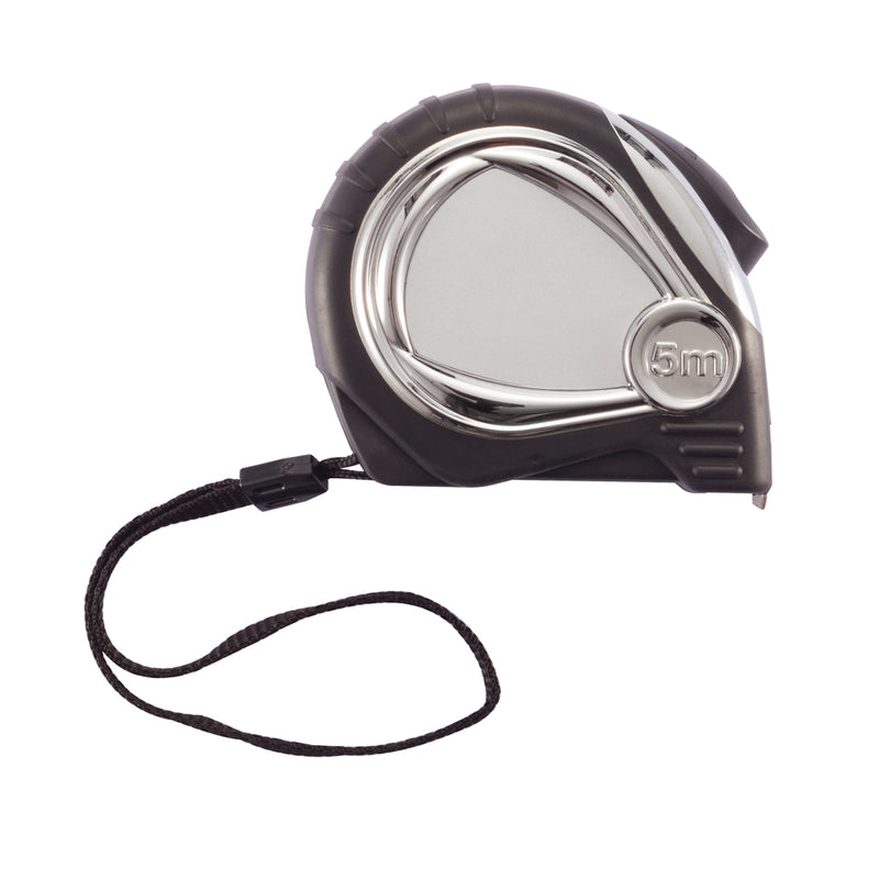 Load image into Gallery viewer, Chrome plated auto stop tape measure - Custom Wood Designs