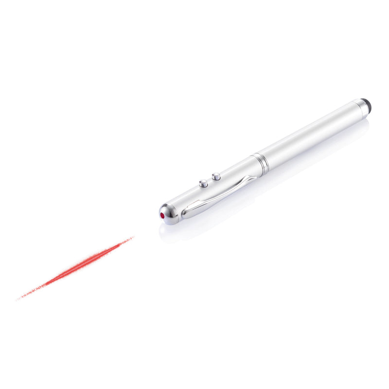 Load image into Gallery viewer, XD Collection 4-in-1 pen for phone and tablet accessories, featuring multiple functions and a sleek design.