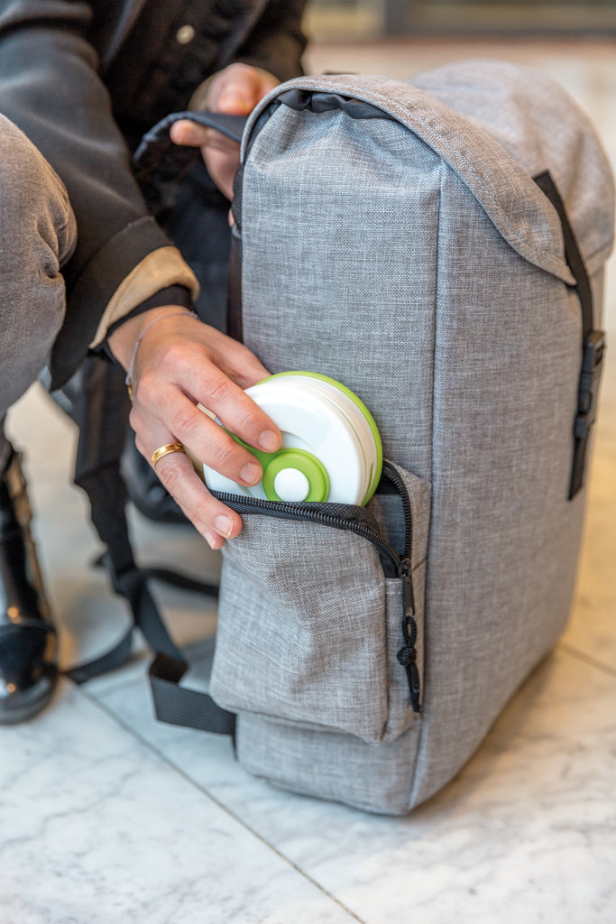 Load image into Gallery viewer, Foldable silicone cup - Custom Wood Designs