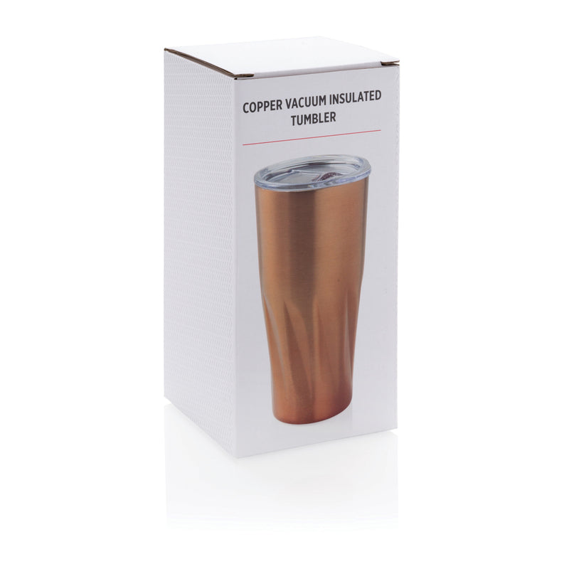 Load image into Gallery viewer, Copper vacuum insulated tumbler - Custom Wood Designs