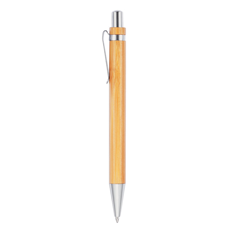 Load image into Gallery viewer, Bamboo pen from XD Collection, a stylish writing instrument with a natural bamboo finish and ergonomic design.