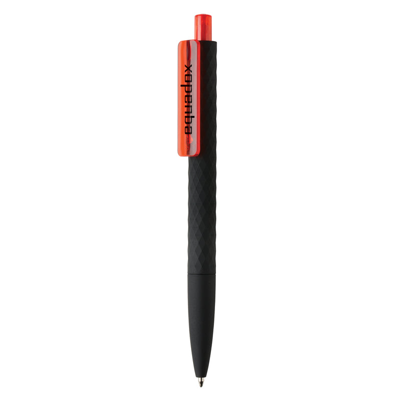 Load image into Gallery viewer, XD Collection X3 black smooth touch pen for writing, featuring a sleek design and comfortable grip in this close-up image.