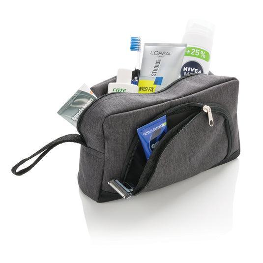 Classic two tone toiletry bag - Custom Wood Designs