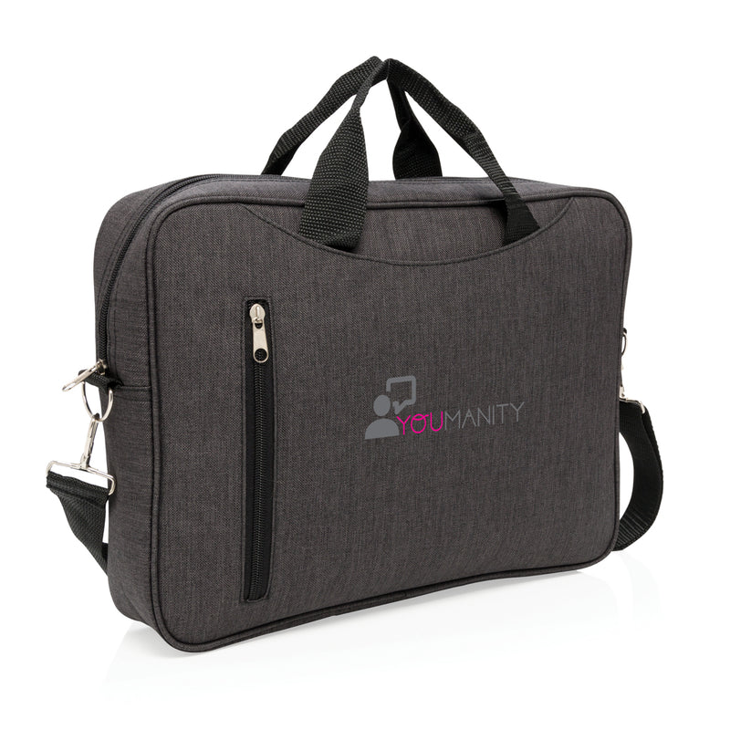 Load image into Gallery viewer, Classic 15-inch laptop bag from XD Collection, featuring a sleek design and durable material for everyday travel and work.
