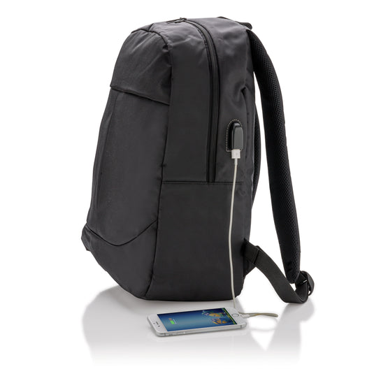 Power USB laptop backpack - Custom Wood Designs