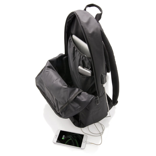 Power USB laptop backpack - Custom Wood Designs