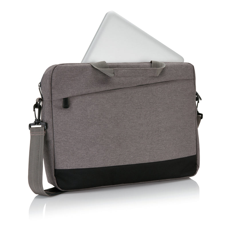 Load image into Gallery viewer, XD Collection Trend 15-inch laptop bag with padded compartment and adjustable strap, made of durable material for travel and daily use.