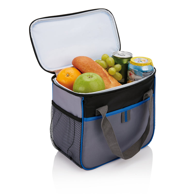 Load image into Gallery viewer, Outdoor cooler bag by XD Collection with insulated interior and carrying handles, designed for outdoor activities and picnics.