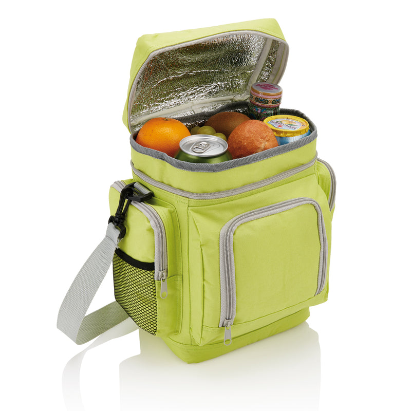 Load image into Gallery viewer, XD Collection Deluxe outdoor travel cooler bag with insulated compartments and adjustable straps for convenient portability.