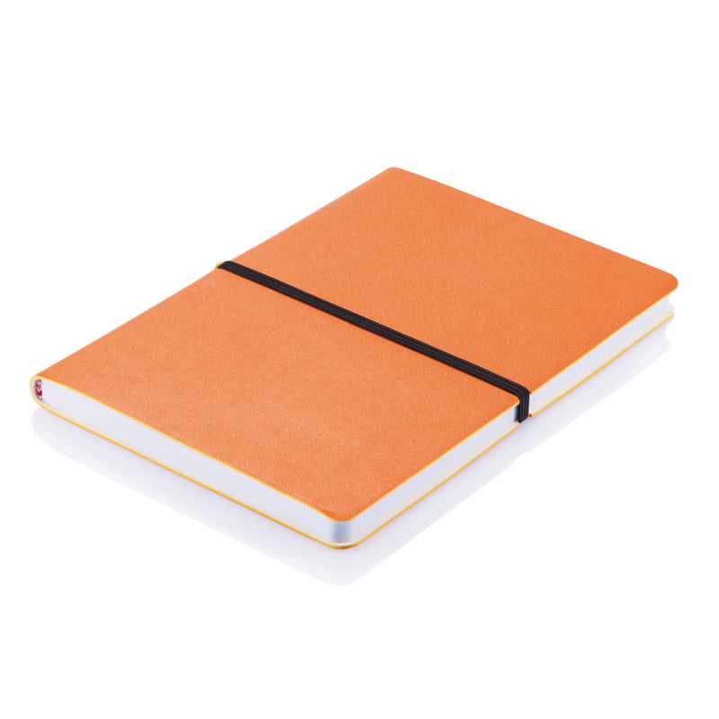 Load image into Gallery viewer, A5 softcover notebook from XD Collection with a sleek, minimalist design, perfect for note-taking and journaling.