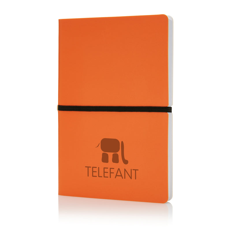 Load image into Gallery viewer, Deluxe softcover A5 notebook from XD Collection, featuring a sleek design and portable size for note-taking or journaling.