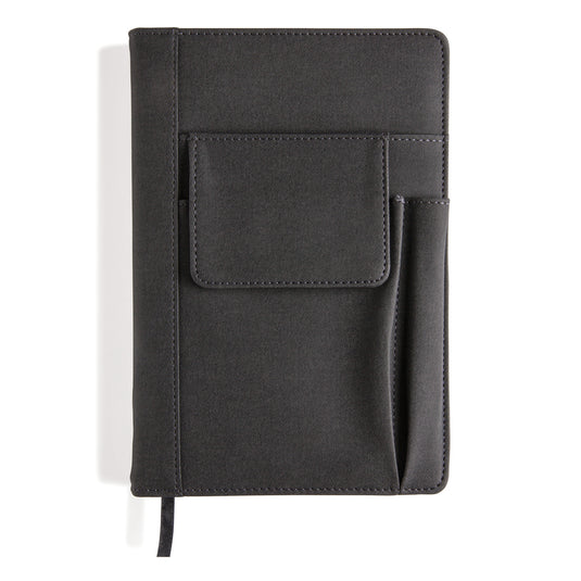Notebook with phone pocket - Custom Wood Designs