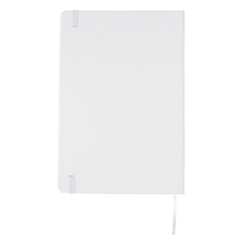 Load image into Gallery viewer, A classic hardcover A5 notebook from XD Collection with a sleek black cover and lined pages, ideal for note-taking and journaling.