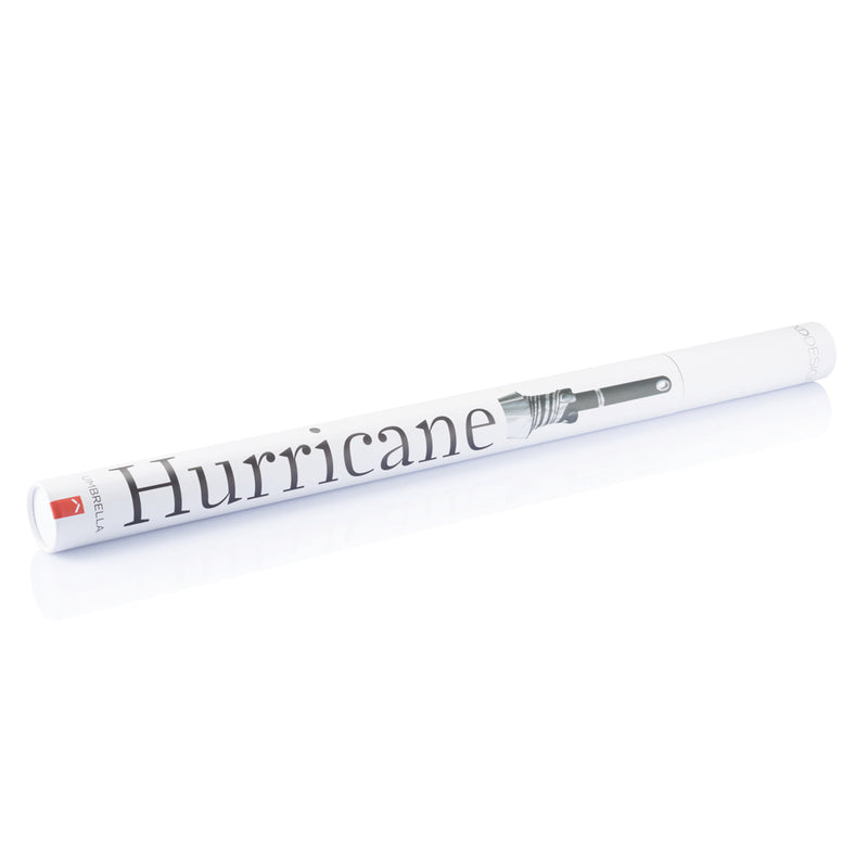 Load image into Gallery viewer, XD Design 27-inch hurricane storm umbrella open, showing large canopy and sturdy handle for wind resistance and protection.