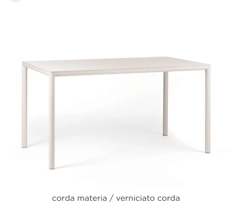 Load image into Gallery viewer, Piave 140x80 Contract Table - Custom Wood DesignsNardi Piave 140x80 cm contract table with wooden top and metal legs, ideal for restaurant or commercial use.Piave Table24575215943063Corda