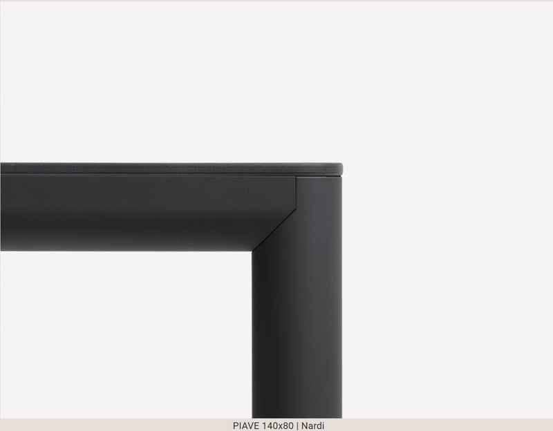 Load image into Gallery viewer, Piave 160x90 Table - Custom Wood DesignsNardi Piave 70 outdoor contract table by Custom Wood Designs with antracite finish, 140x80 cm restaurant outdoor furniture.Nardi Table Outdoor Piave24575214090519Antracite