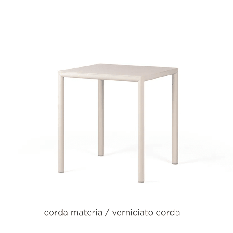 Load image into Gallery viewer, Piave 70 Contract Table - Custom Wood DesignsOutdoor Piave 70 Nardi Contract Table by Custom Wood Designs with wooden tabletop and sturdy outdoor-ready design.Nardi Table Outdoor24575215525399Corda