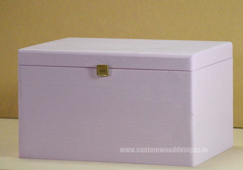 Load image into Gallery viewer, Pink Box PPB1 40 X 30 X 23 cm Box with Lid pin bedroom deco box box with lock container pink box room deco wood wooden pink-box-ppb1-40-x-30-x-23-cmcustom-wood-designsbox-with-lid-717350_954d01ec-55e0-4737-b119-9c27f2fbb4e3