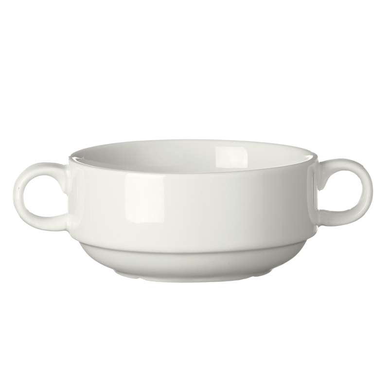 Load image into Gallery viewer, Fine Dine Pure Consommé Cup, 250ml broth bowl with clear, elegant design for serving flavorful consommé.
