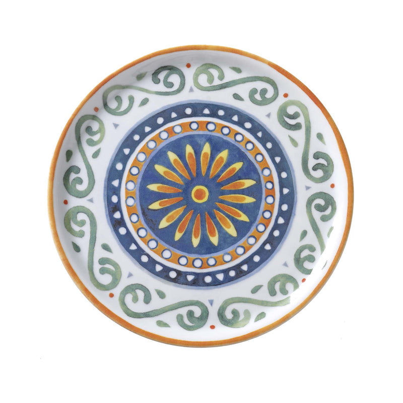 Load image into Gallery viewer, Fine Dine Capri pizza plate, 310mm, round ceramic dish with decorative rim for serving pizza and appetizers.
