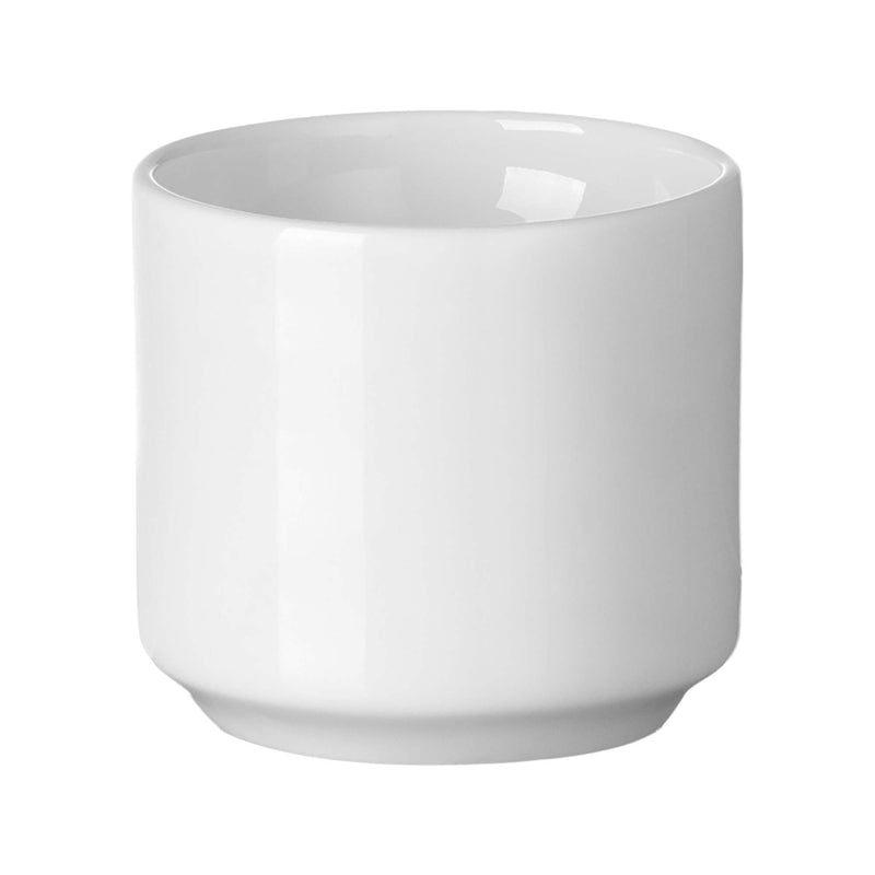 Load image into Gallery viewer, Fine Dine Pure Bianco egg cup, 50x45mm, showcasing a sleek white ceramic egg cup with a smooth, modern design.