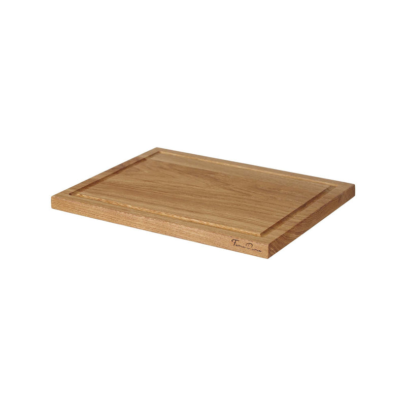 Load image into Gallery viewer, Madeira serving board by Fine Dine, 330mm x 460mm, wooden serving platter with smooth finish and natural wood grain.