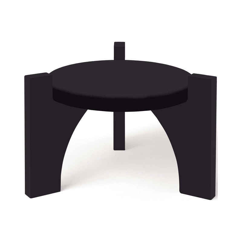 Load image into Gallery viewer, Madeira black dispenser base by Fine Dine, sturdy plastic foundation for supporting and stabilizing food dispensers.