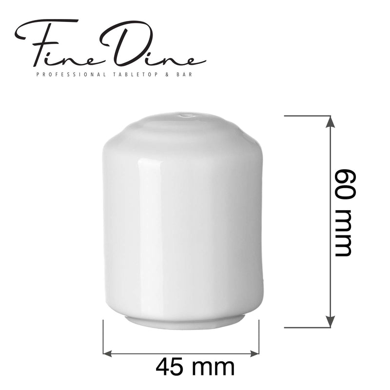 Load image into Gallery viewer, Pure Bianco pepper shaker - Custom Wood DesignsFine Dine Pure Bianco pepper shaker, stainless steel pepper shaker with white finish, for seasoning and table usePepper shaker762943