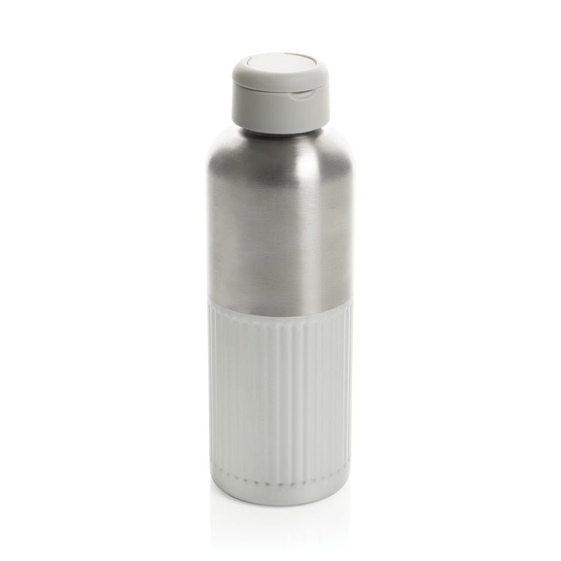 Load image into Gallery viewer, XD Xclusive Ripple RCS R-steel leakproof water bottle with handle, custom wood design, 750ML recycled stainless steel drinkware