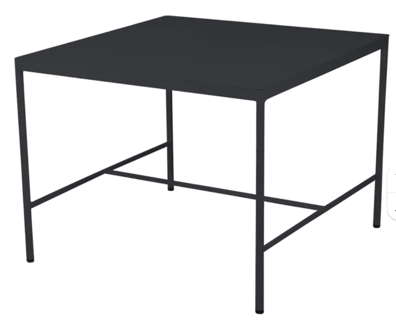 Load image into Gallery viewer, Rivage Mid-Height Table 85x85cm - Custom Wood DesignsFermob Rivage mid-height outdoor metal table in antracite color, 85x85cm, suitable for garden or patio use.Fermob Outdoor Table Metal24575209207799Antracite