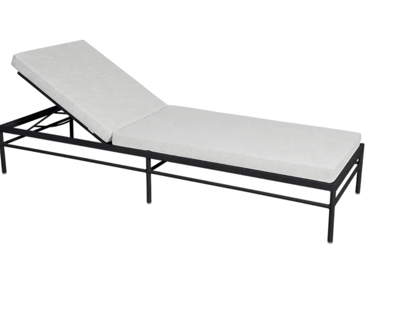 Load image into Gallery viewer, Rivage Sunlounger Luxury - Custom Wood DesignsFermob Rivage luxury sunlounger with metal frame and anthracite wicker, designed for outdoor relaxation.Sunlounger Metal24575200844631Antracite Twine