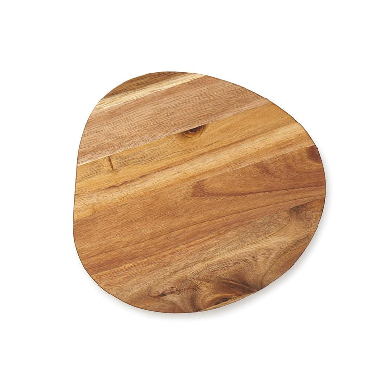 Load image into Gallery viewer, Set of 25 acacia serving and cutting boards from Custom Wood Designs, 19x20 inches, ideal for serving or food prep.