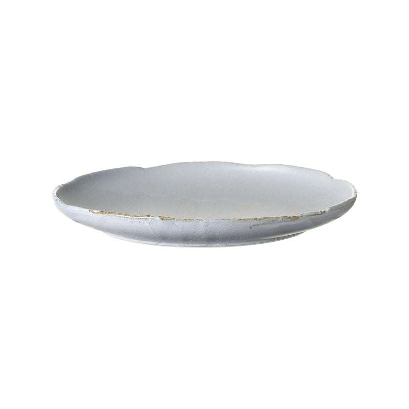 Load image into Gallery viewer, Stark coupe plate, 210mm - Custom Wood DesignsFine Dine Stark coupe plate with high rim, 210mm, showing a sleek, modern ceramic plate with a smooth, high rim design.plate with high rim762080