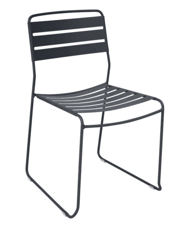 Load image into Gallery viewer, Antracite Fermob Surprising outdoor chair with sleek design, ideal for restaurant or patio seating in Ireland.