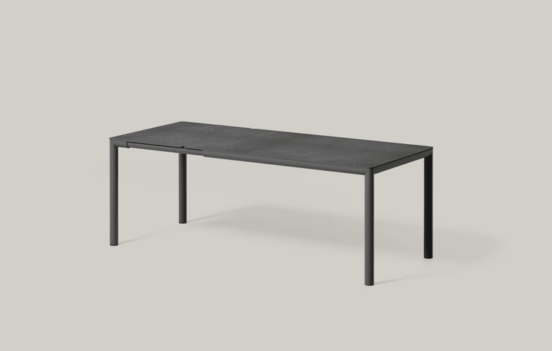 Load image into Gallery viewer, Tevere Lam 147 Extensible HPL Table – 147/211 x 90 cm - FROM SEPTEMBER 2026 - Custom Wood DesignsTevere Lam 147 Extensible HPL Table – 147/211 x 90 cm - FROM SEPTEMBER 2026Dining Table24575162821367Antracite Materia