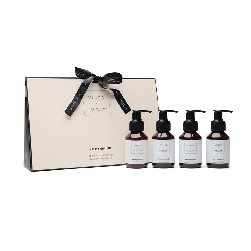 Load image into Gallery viewer, TGL body and hand care gift set - Custom Wood DesignsVinga TGL body and hand care gift set with skincare products in elegant packaging, ideal for home and personal wellness.Home & LivingTGL10143011white29 x 9 x 19 cm