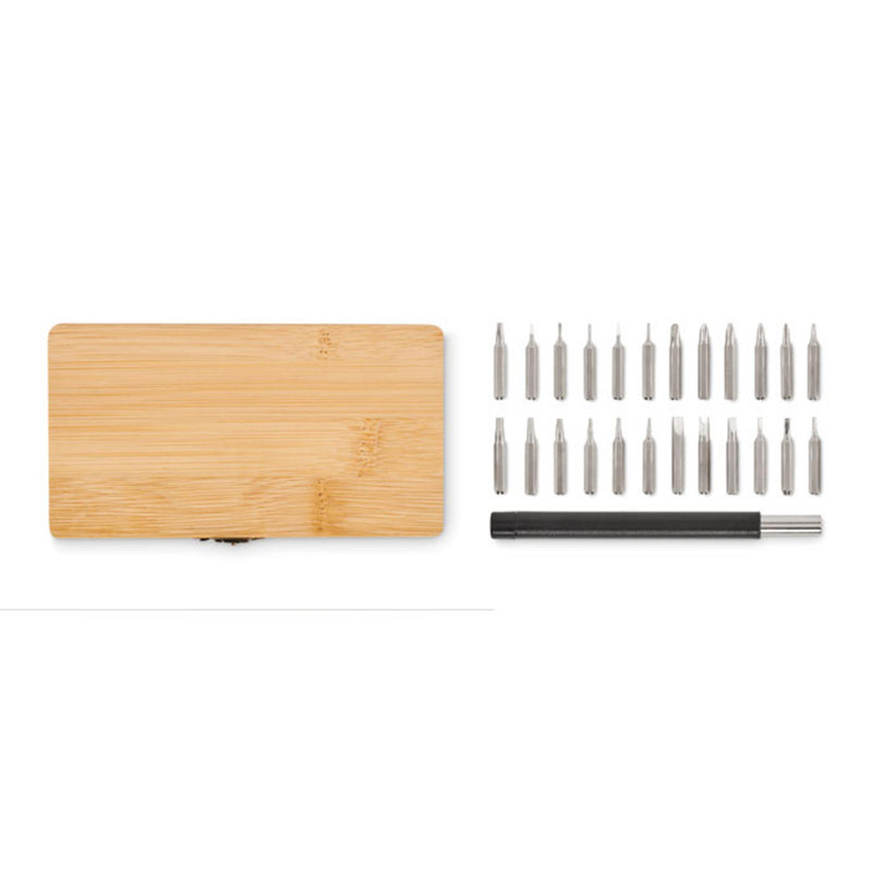 Load image into Gallery viewer, 24 piece wooden tool set