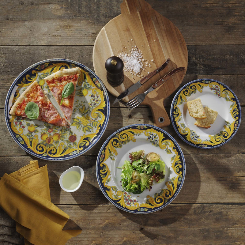 Load image into Gallery viewer, Tuscany flat plate, 260mm (old code: 779514) - Custom Wood DesignsFine Dine Tuscany flat plate, 260mm, shallow ceramic dish with a classic design, perfect for serving appetizers or salads.Shallow plate14001Z27